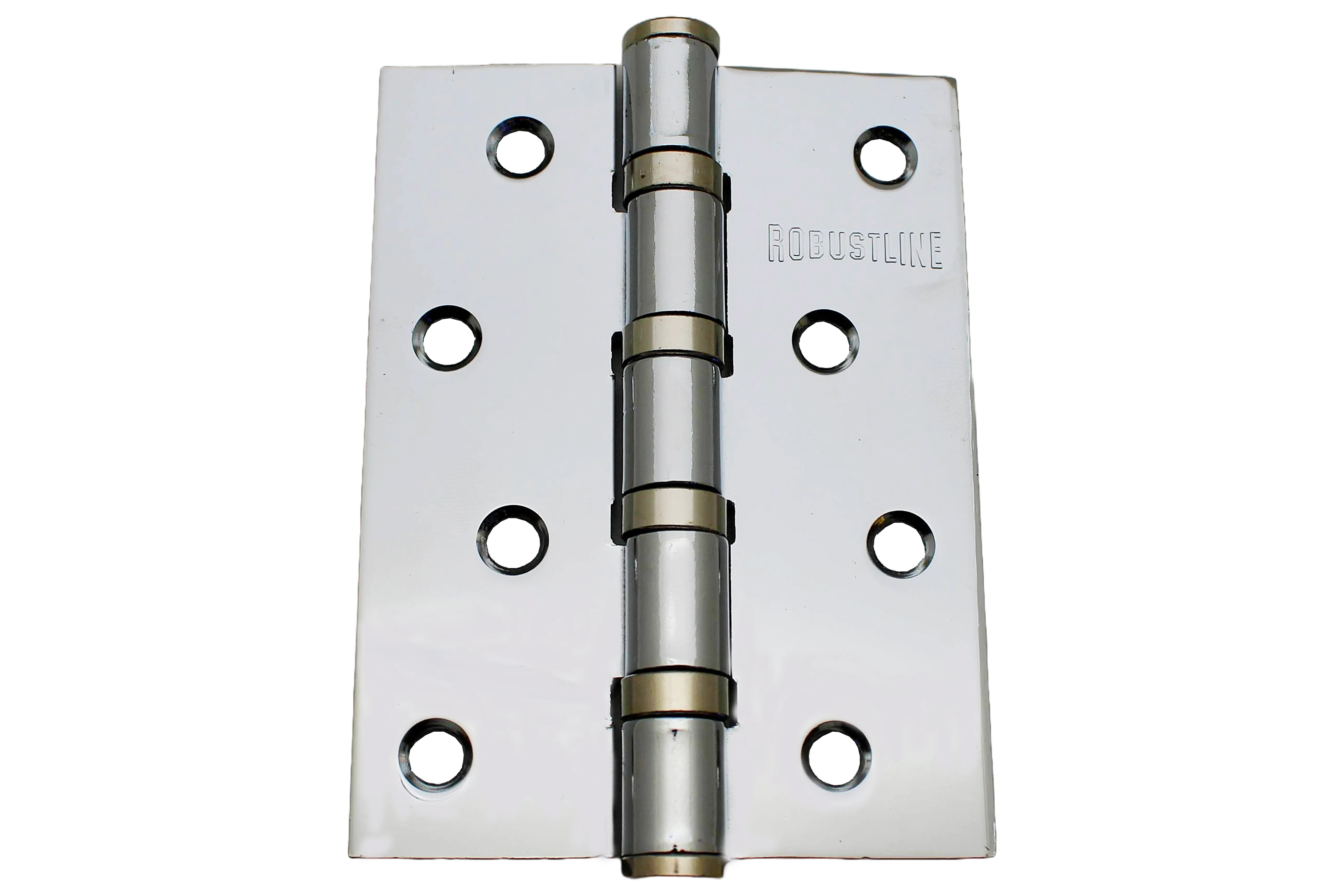 Robustline Hinges Flat Dom Hinges - With 4 Bearing Door Cabinet Hinge Premium Hardware for Door Cabinet Window Furniture and Interior Use